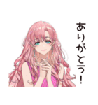 美容女子の輝き★（個別スタンプ：7）