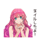 美容女子の輝き★（個別スタンプ：11）