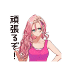 美容女子の輝き★（個別スタンプ：12）