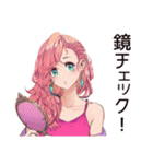 美容女子の輝き★（個別スタンプ：18）