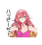 美容女子の輝き★（個別スタンプ：37）