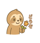 ゆる〜く癒やす♪ぐうたらナマケモノ（個別スタンプ：33）