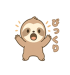 ゆる〜く癒やす♪ぐうたらナマケモノ（個別スタンプ：34）