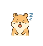 ハムスターの日常いろいろスタンプ（個別スタンプ：3）