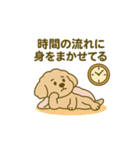 トイプードルkomugiダラダラ編（個別スタンプ：15）