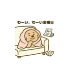 トイプードルkomugiダラダラ編（個別スタンプ：28）