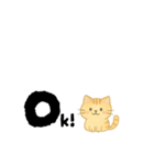 【ちいさめ】ネコのやさしい日常トーク（個別スタンプ：21）