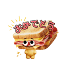 ゆるパンふれんず（個別スタンプ：11）