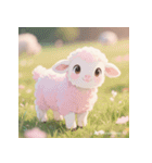 ふわもこ赤ちゃんヒツジ（個別スタンプ：9）