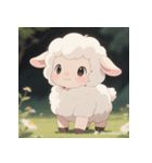 ふわもこ赤ちゃんヒツジ（個別スタンプ：11）