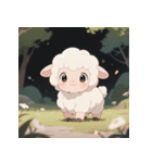 ふわもこ赤ちゃんヒツジ（個別スタンプ：14）
