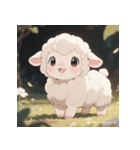 ふわもこ赤ちゃんヒツジ（個別スタンプ：16）