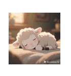 ふわもこ赤ちゃんヒツジ（個別スタンプ：19）