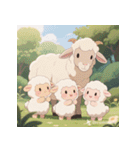 ふわもこ赤ちゃんヒツジ（個別スタンプ：27）
