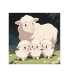 ふわもこ赤ちゃんヒツジ（個別スタンプ：30）