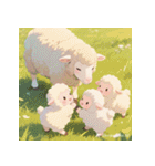 ふわもこ赤ちゃんヒツジ（個別スタンプ：31）