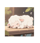 ふわもこ赤ちゃんヒツジ（個別スタンプ：32）