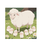 ふわもこ赤ちゃんヒツジ（個別スタンプ：35）