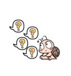 つむりん：動く吹き出しスタンプ（個別スタンプ：6）