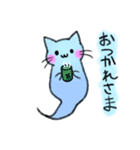 オバにゃんーあなたを見守っています（個別スタンプ：3）