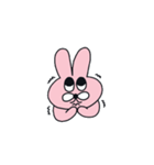 ピンク,プク私たちは友達です。(no text)3（個別スタンプ：4）