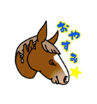 気持ちを伝えてくれるお馬さん（個別スタンプ：4）
