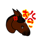 気持ちを伝えてくれるお馬さん（個別スタンプ：26）