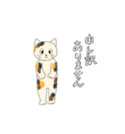 ネコニャーたちの基本の敬語あいさつ（個別スタンプ：10）