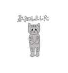 ネコニャーたちの基本の敬語あいさつ（個別スタンプ：17）
