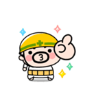 おやじ君の無言スタンプ【動く】（個別スタンプ：8）