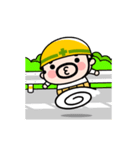 おやじ君の無言スタンプ【動く】（個別スタンプ：11）