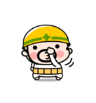 おやじ君の無言スタンプ【動く】（個別スタンプ：13）