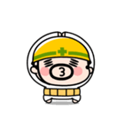 おやじ君の無言スタンプ【動く】（個別スタンプ：15）