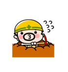 おやじ君の無言スタンプ【動く】（個別スタンプ：18）