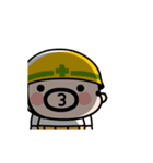 おやじ君の無言スタンプ【動く】（個別スタンプ：21）