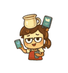 コーヒーの不思議な世界（個別スタンプ：5）