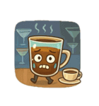 コーヒーの不思議な世界（個別スタンプ：6）