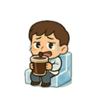 コーヒーの不思議な世界（個別スタンプ：8）