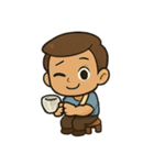 コーヒーの不思議な世界（個別スタンプ：13）
