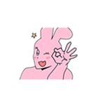 優しいうさぎさん（タイ語3）（個別スタンプ：22）
