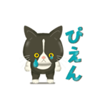 きもちまるごと！ハチワレぶーにゃん（個別スタンプ：10）