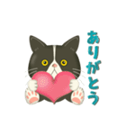 きもちまるごと！ハチワレぶーにゃん（個別スタンプ：23）