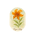 8月の花シリーズ:August Flowers（個別スタンプ：2）