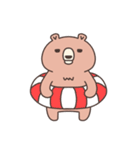 クマのゴロ太（夏・梅雨スタンプ）※修正版（個別スタンプ：1）