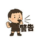 サッカー審判スタンプ（個別スタンプ：6）