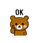 熊日本語バージョン（個別スタンプ：1）