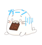 あざらしチョコちゃん（個別スタンプ：5）