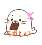 あざらしチョコちゃん（個別スタンプ：9）