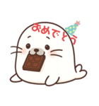 あざらしチョコちゃん（個別スタンプ：13）