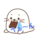 あざらしチョコちゃん（個別スタンプ：18）